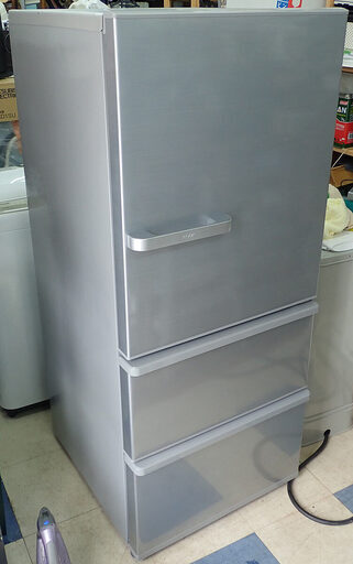 札幌市 AQUA アクア 272L 3ドア 冷蔵庫 AQR-27G2 2019年製 中古