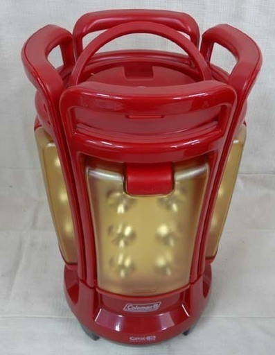 カード決済対応！20Y0066 3 Coleman コールマン CPX６QUAD LEDランタン 折りたたみ式ケース付　未使用