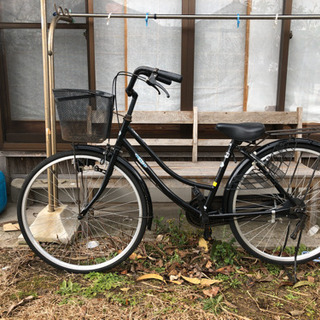 鍵付き自転車