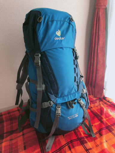 登山用ザック deuter Aircontact 70L ( 60 + 10 SL )