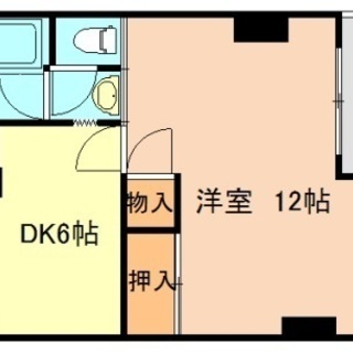 エレベーター付！ ☆洋室12帖☆