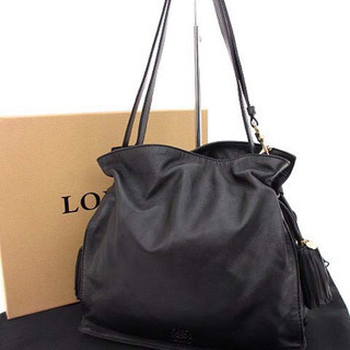 美品 ロエベ LOEWE ナッパレザー フラメンコ 30