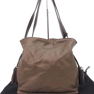 良品 ロエベ LOEWE ナッパレザー フラメンコ30 巾着 