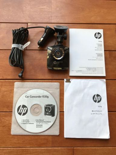 ドラレコ　hp f520g 美品　
