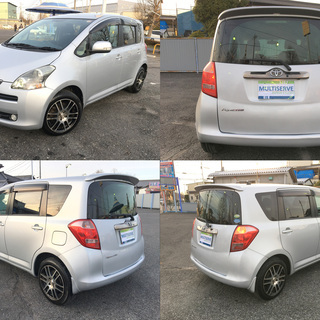 トヨタ ラクティス1.5 G Lパッケージ HIDセレクション　スマート キー ETC バック カメラ （シルバー）の画像