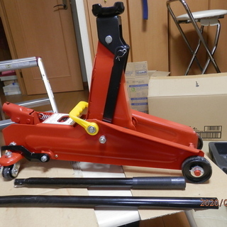 フロア ジャッキ 油圧 2t 美品　スタンド 2基　セットの画像