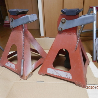 フロア ジャッキ 油圧 2t 美品　スタンド 2基　セットの画像