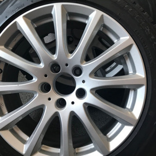 ベンツ純正17インチアルミホイールの画像