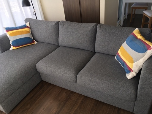 IKEA 3人掛けソファVIMLE ヴィムレ　状態良好