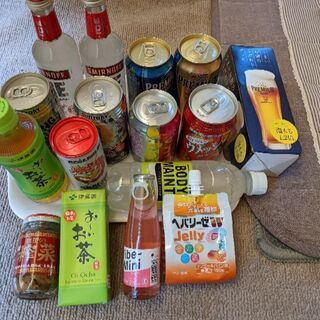 お酒や飲料水等まとめてお譲りします!