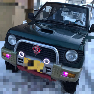 三菱  パジェロミニ H56A ターボ 切替4WD  5MT 交換応相談の画像