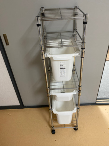 ニトリのスチールラック