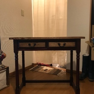 アンティークテーブル　レトロ机　