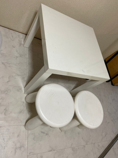 IKEA 机と椅子セット