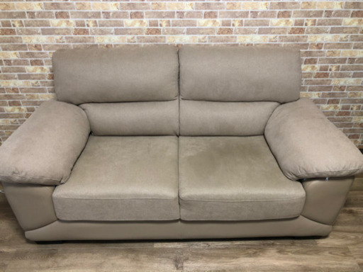 [美品]ニトリ　2人掛けソファ　定価45,000円