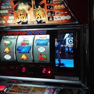 レアなスロット初代アントニオ猪木という名のパチスロ機