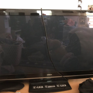 商談中 日立Wooo P50-HR02 大型テレビ 画面割れ無し...