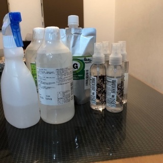 手指消毒用アルコールスプレー　