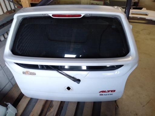 アルトワークスＨＡ１２・２２Ｓ　リヤハッチ（白）