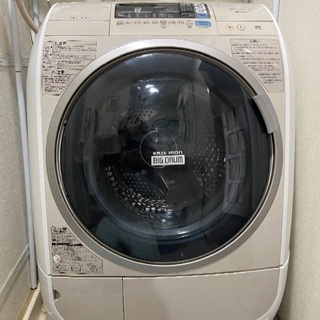 【?商談成立?】☆美品?✨　2013年製　HITACHI 　ドラム式洗濯乾燥機　BD-V3500L　洗濯9.0㎏　乾燥6.0㎏