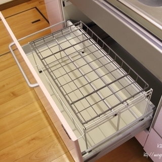 未使用品　 収納ラック　 システムキッチン引き出し用　トトノの画像