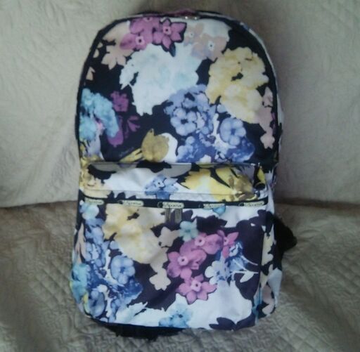 Lesportsac レスポートサック 美品　ラージベーシックバックパック　 ユーフォリア