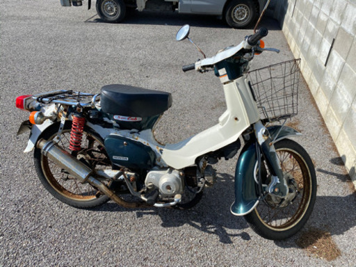 早い者勝ち！  カブ90DX 美品ヘルメット 付