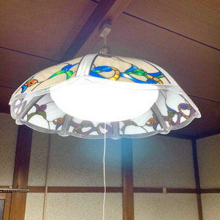 【取引中】【期間限定値下げ】電気傘〈アンティーク調〉〈レトロ調〉