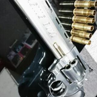 マルシン メタルカートリッジ8mm BB ガスリボルバー トーラス レイジングブル MAXI8 マキシエイト HW 8.375インチ オリジナル 希少美品の画像