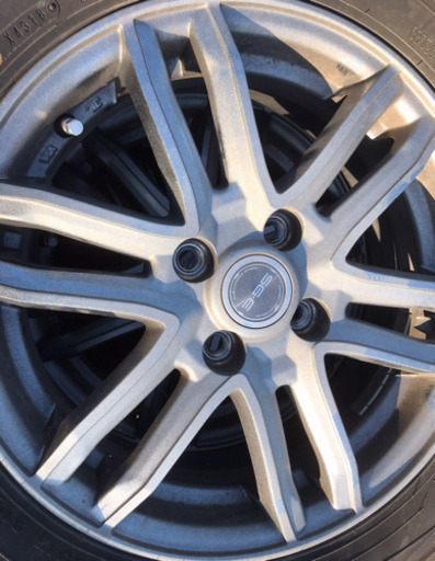 スタッドレスタイヤ & ホイール　195 / 65R15（2018年製造）