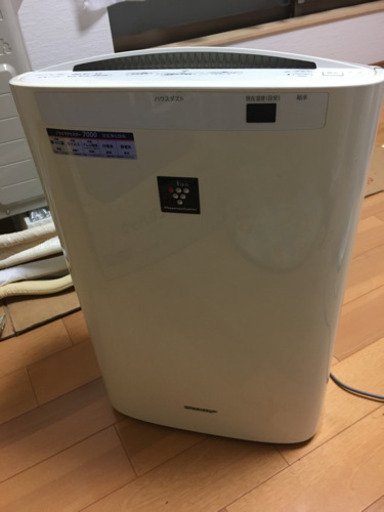 シャープ　SHARP プラズマクラスター 加湿空気清浄機 加湿量 ホワイト KC-Z40-W