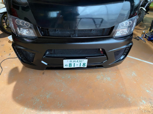 ハイエースフロントバンパー！フレーダーマウスレジーナ！