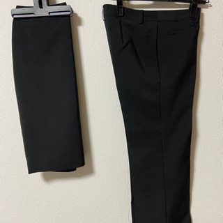 リクルートスーツ　ブラック　