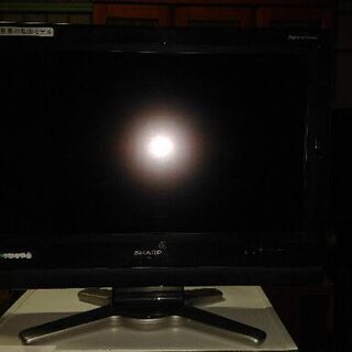 シャープ　26型液晶テレビ　リモコン　B-CASカード付き