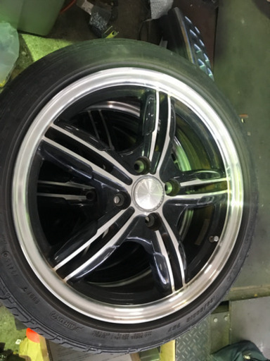 ダイハツ　タントカスタム　16インチ軽量アルミ4本セット