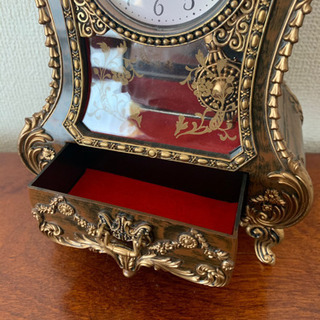 ＊美品＊オルゴール付クラシック時計の画像