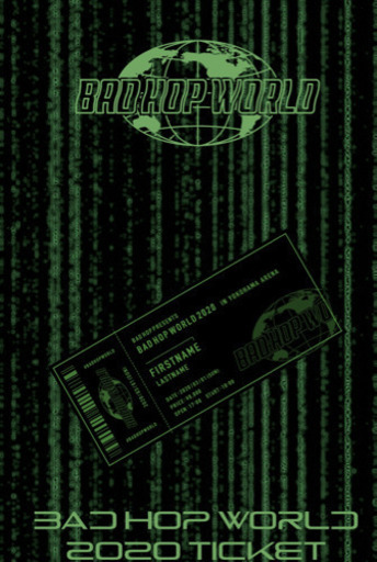 バットホップ　BAD HOP WORLD 2020 チケット2枚