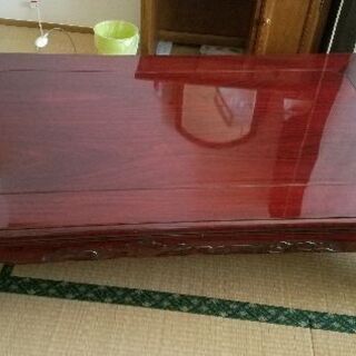 和風家具調こたつ（茶色）