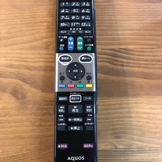 シャープ ブルーレイレコーダー内蔵  液晶テレビ40型 中古の画像