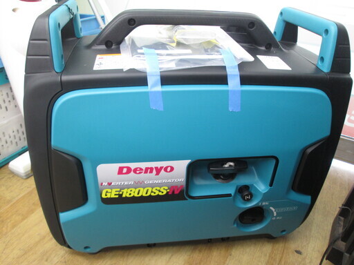 デンヨー　発電機　GE-1800SS-IV　美品展示品
