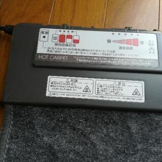 【決まりました】2畳用 ホットカーペットの画像