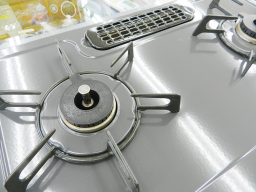 都市ガス ガステーブル 2015年製 幅56cm リンナイ ガスコンロ 右強火 Rinnai RT33NJH ☆ PayPay(ペイペ