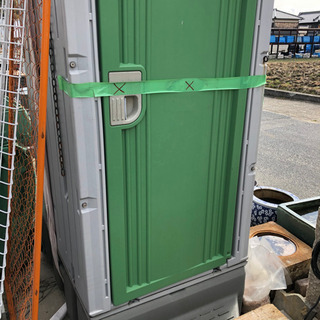 仮設トイレの画像