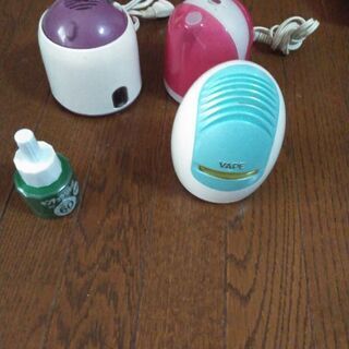 虫除けベープ、アースノーマットなど