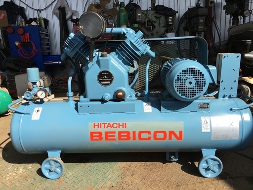 日立　ベビコン　８０Ｌタンク　２．２Ｋｗ　塗装済み