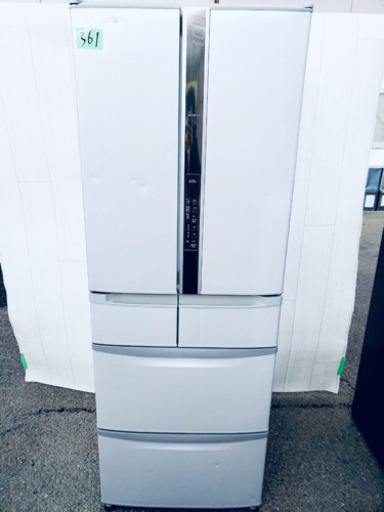 大型入荷❷361番 HITACHI✨ ノンフロン電気冷蔵庫❄️  R-SF440CM‼️