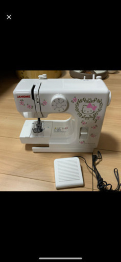 JANOME サンリオ ハローキティ 電動ミシン コンパクト KT-W