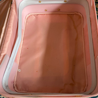 リズリサピンク小型キャリーケース　の画像