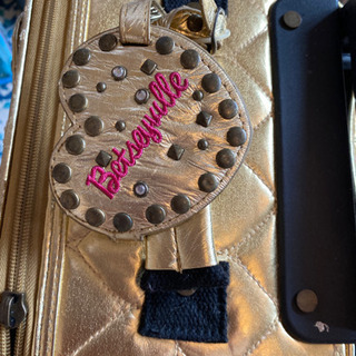 ヴィクトリアズシークレットスーツケース　やや難ありの画像