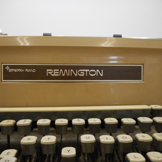 Sperryrand スペリー 英文タイプライター REMINGTON アメリカ インテリア ディスプレー 男前の画像